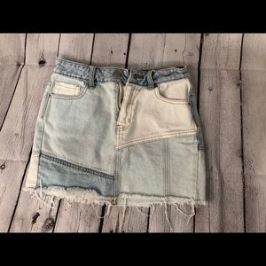 PacSun Jean mini skirt